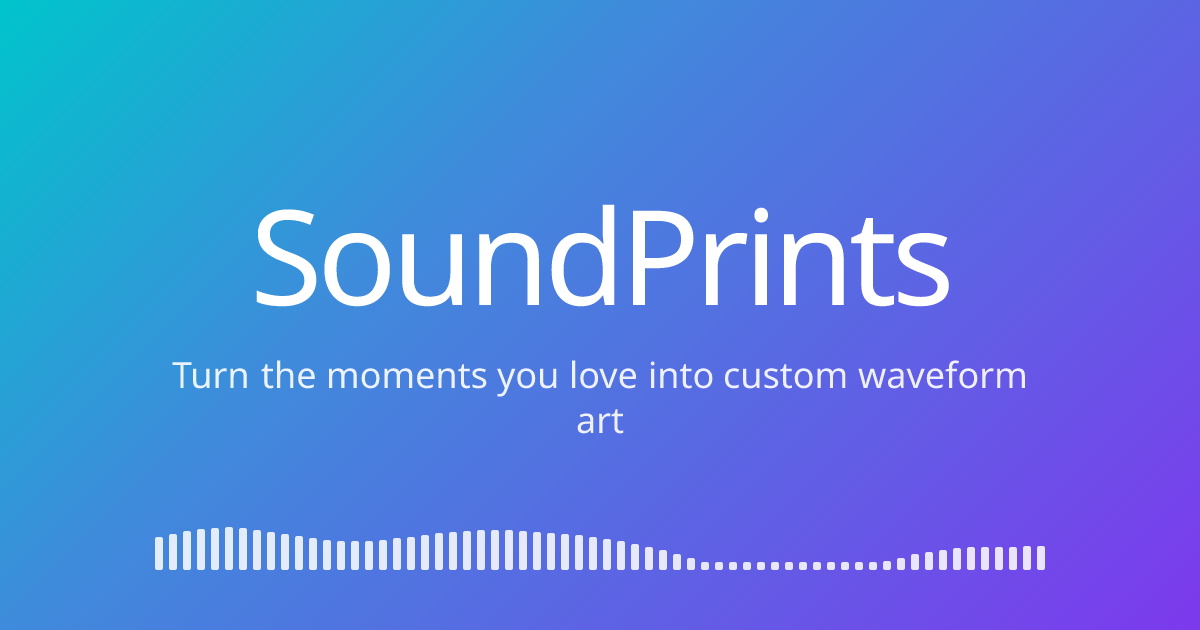Create Your SoundPrint | SoundPrints